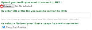 File conversion instructions 1