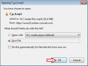 File conversion instructions 3